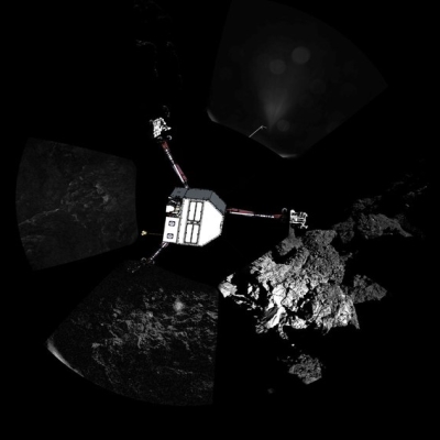 Rosetta panoramic ESA Rosetta Philae CIVA
