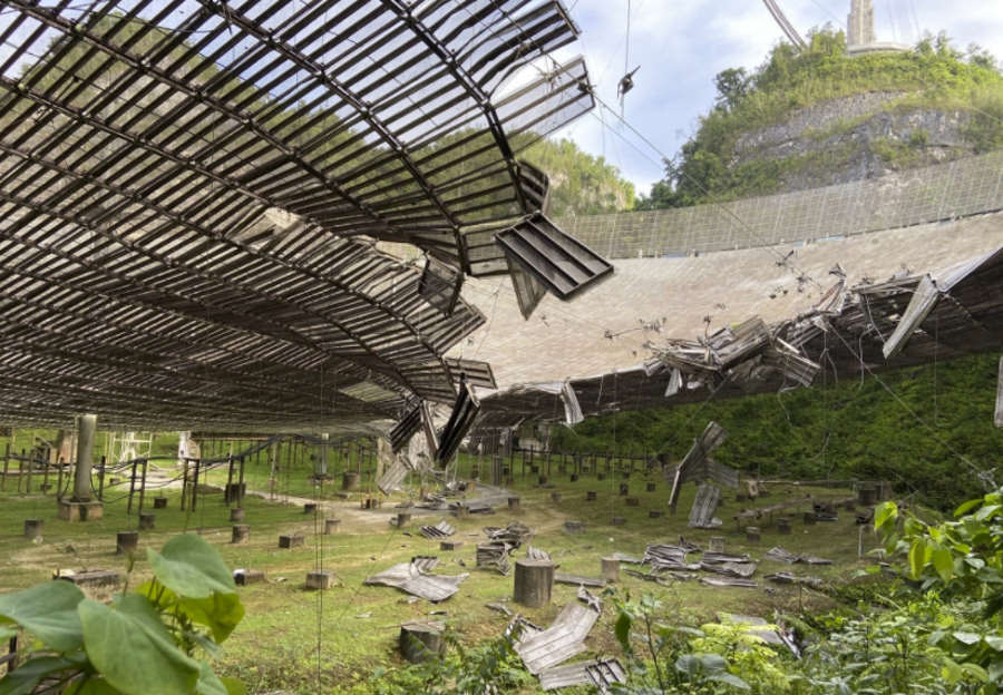 Koniec Obserwatorium Arecibo. Radioteleskop uległ poważnym uszkodzeniom