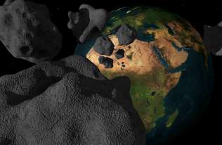 Asteroida zmierzająca w kierunku Ziemi