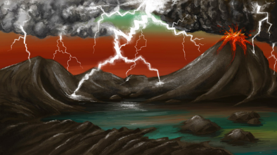 Uderzenia piorunów mogły odegrać istotną rolę w powstaniu życia na Ziemi
