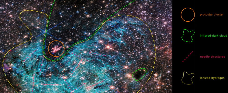 Teleskop Webba odsłania centrum Drogi Mlecznej