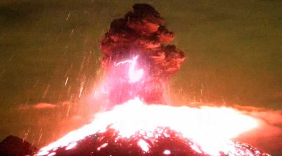 Eksplozja wulkanu Colima