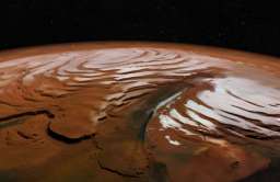 Czapa polarna na Marsie