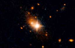Czarna dziura z galaktyki 3C186