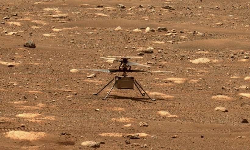 Piąty lot Ingenuity na Marsie. Nowa faza misji