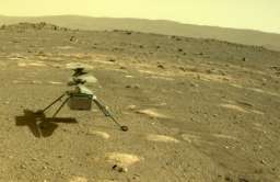 Marsjański dron Ingenuity przetrwał pierwszą noc na Marsie