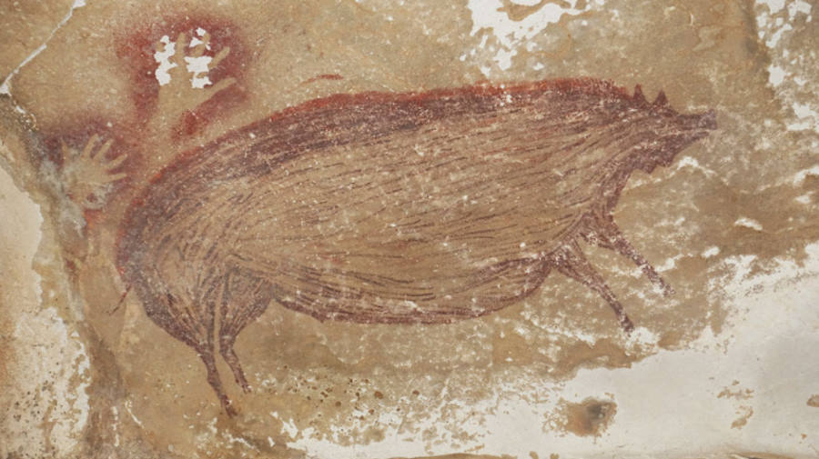 W Indonezji odkryto rysunek sprzed 45,5 tys. lat przedstawiający świnę