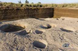 Pozostałości neolitycznej osady w Tell el-Samara