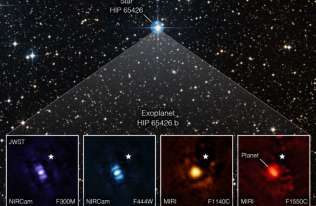 Pierwsze bezpośrednie obrazy odległej planety wykonane przez teleskop Webba