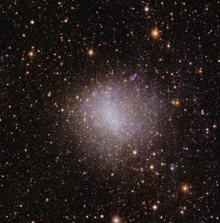 Nowe zdjęcia z teleskopu Euclid - Galaktyka NGC 6822