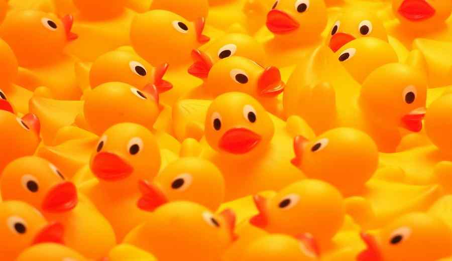 Gumowe kaczki do kąpieli