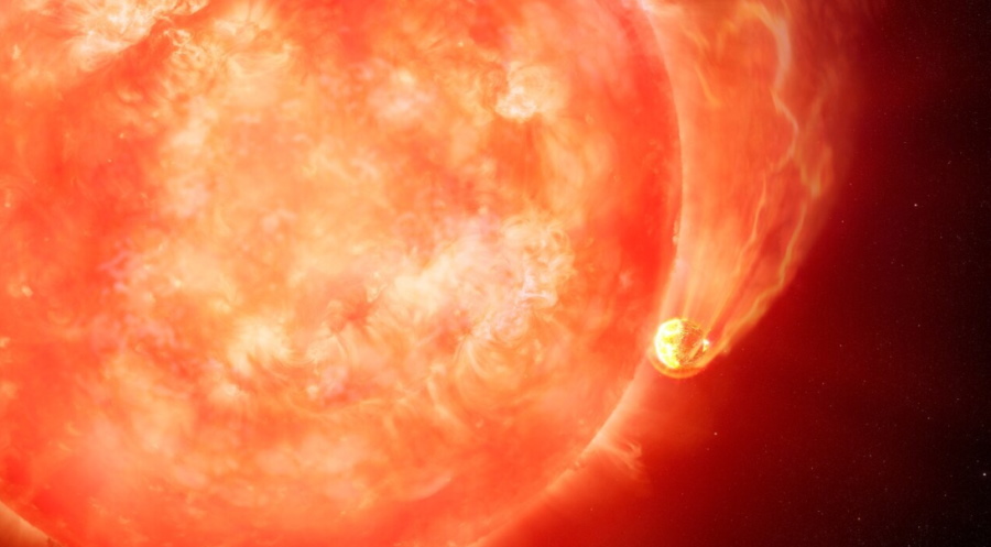 Po raz pierwszy zaobserwowano, jak gwiazda pożera planetę. Zapowiedź ostatecznego losu Ziemi