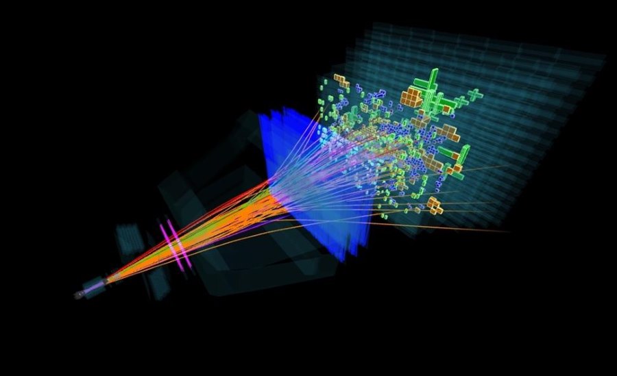 Zderzenia proton-proton wykonane w detektorze LHCb