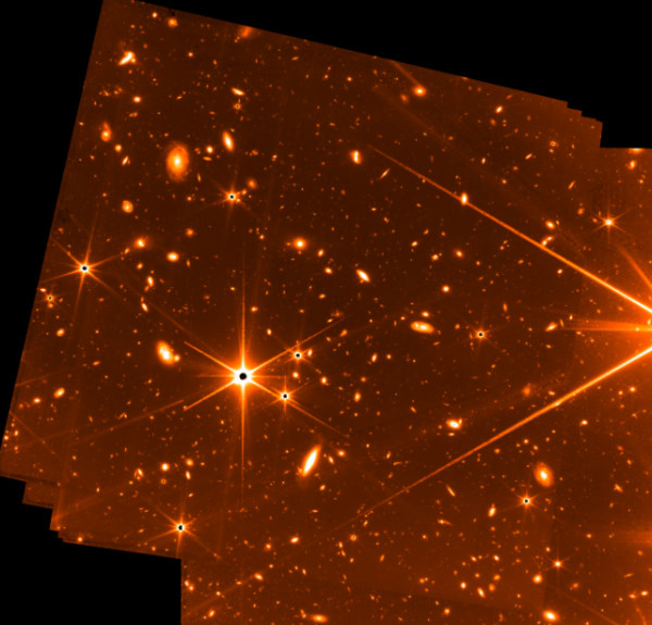 zdjęcie testowe Kosmicznego Teleskopu Jamesa Webba