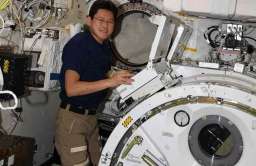 Japoński astronauta Norishige Kanai 