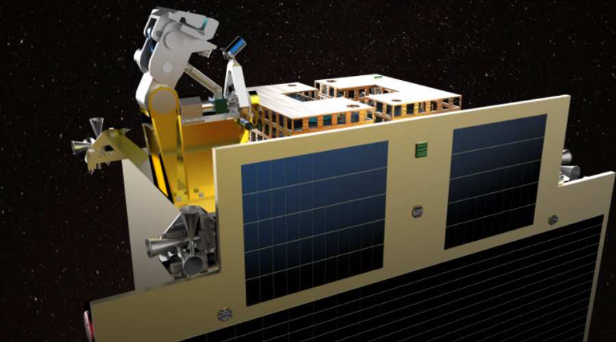 e.Deorbit - projekt satelity do posprzątania orbity