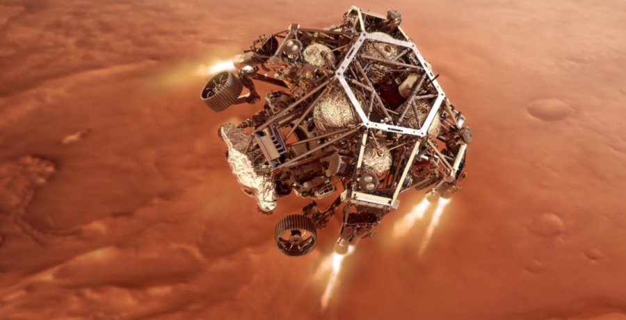 Lądowanie misji Mars 2020 krok po kroku