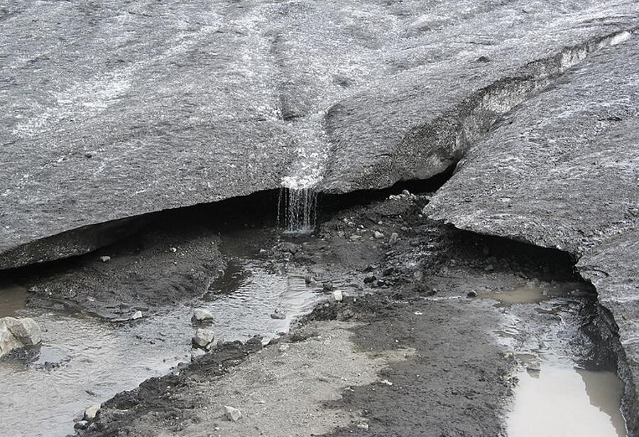 Topniejące lodowce uwalniają ogromne ilości drobnoustrojów