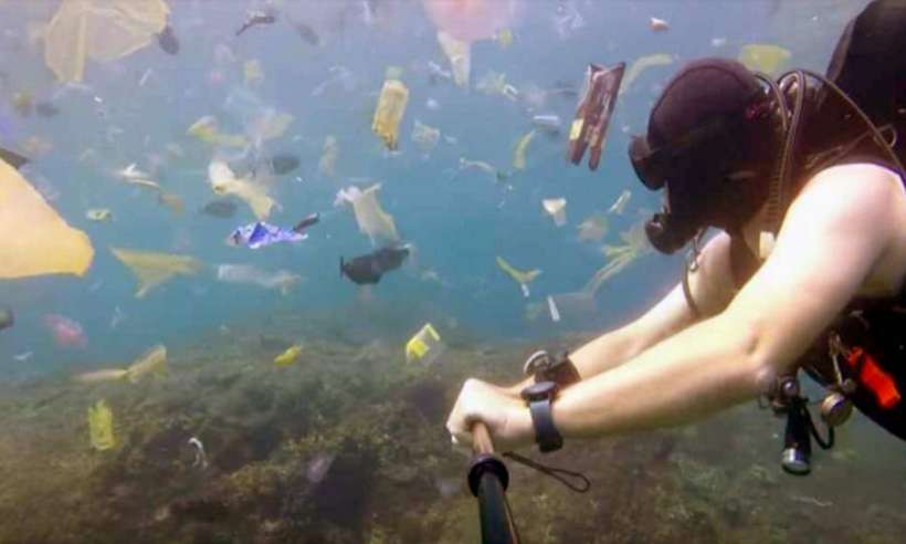 Morze pełne plastikowych odpadków
