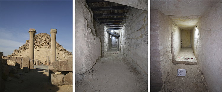 Odkryto nieznane dotąd pomieszczenia w piramidzie Sahure
