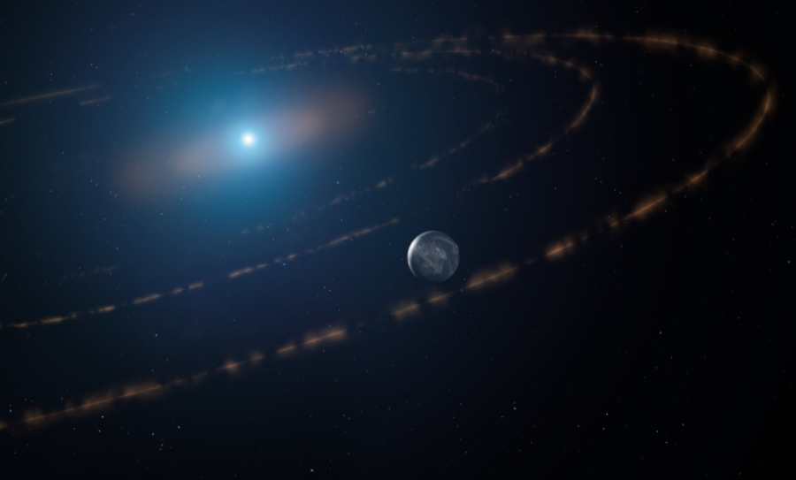 Astronomowie dostrzegli ślady planety w ekosferze martwej gwiazdy