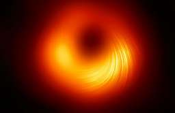Astronomowie wygenerowali pierwszy obraz pól magnetycznych na skraju czarnej dziury