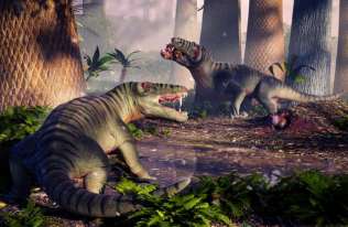 Odkryto szczątki ogromnego drapieżnika, który żył na długo przed dinozaurami