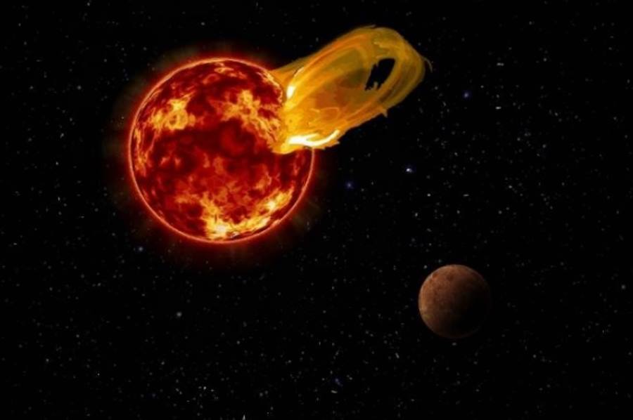 Erupcja na Proxima Centauri
