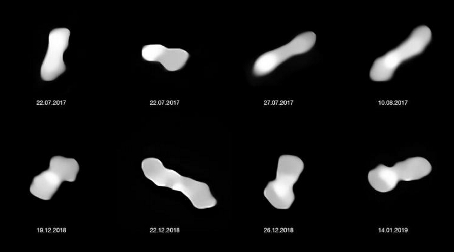 Astronomowie sfotografowali planetoidę o nietypowym kształcie psiej kości