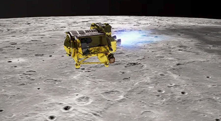 Najbardziej precyzyjne lądowanie na Księżycu w historii, ale z problemami