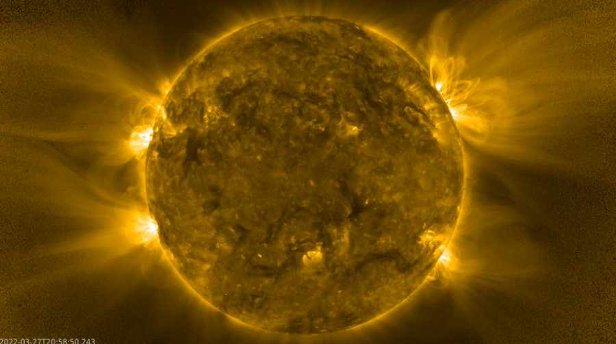 Niesamowite widoki Słońca z perspektywy sondy Solar Orbiter