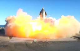 Lot testowy rakiety Starship zakończony eksplozją