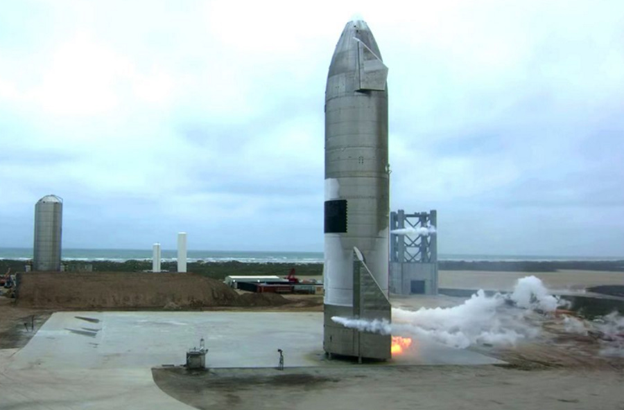 Pierwsze udane lądowanie rakiety Starship