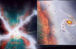 Ponad 4 mld lat temu supernowa prawie rozerwała Układ Słoneczny na kawałki