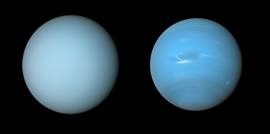 Dlaczego Uran i Neptun różnią się kolorem?