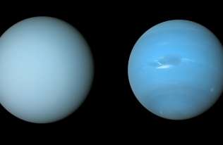 Dlaczego Uran i Neptun różnią się kolorem?