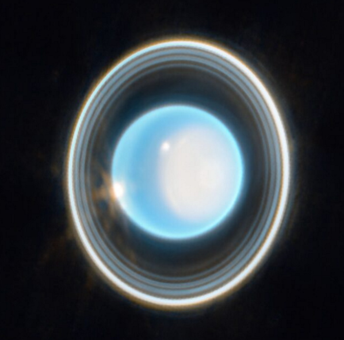 Teleskop Webba uchwycił Urana i jego pierścienie