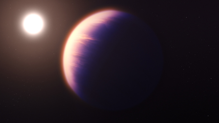 Teleskop Webba wykrył dwutlenek węgla w atmosferze egzoplanety